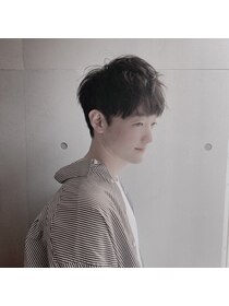 遊人セントラル(CENTRAL) [心斎橋/難波］アッシュブラック☆フラットマッシュ☆
