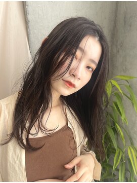 マノハル(MANOHARU) 【わだロング】黒髪ナチュラルウェーブ