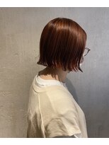 エディ(eddie)&nbsp;【eddie】ミニボブ×オレンジハイライト