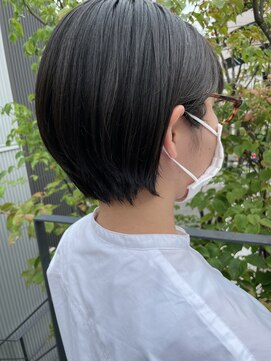 ツイギー 宮西店(TWiGGY) スタイリング簡単 ナチュラルショートボブ