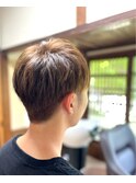 ツーブロマッシュショート