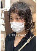 #ウェーブパーマ#酸性デジタルパーマ