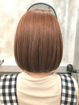 ソイルバイロミー(soil by ROMMY) あご下1センチのまとまりボブ/横浜髪質改善