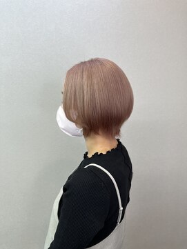 エミーバイモアムー(Emmie byMoremuu) ピンクミルクティーカラー