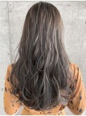 表参道roijir 赤み撃退グレージュ×ほつれウェーブ