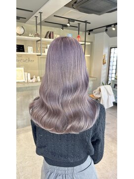 カシュカシュ(cache cache) ブリーチ2回のホワイトラベンダー