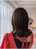 ミディアムロブヘア