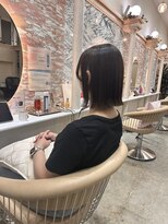 エル バイ ロンド 関(elle by Lond)&nbsp;[elle by lond]栗原　瑠世　外ハネ/切りっぱなし/ボブ