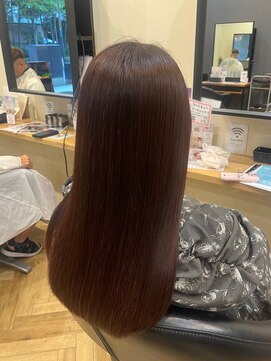 アルター(aL ter) 艶髪ヘア［デザインカラー/レイヤーカット/ウェットヘア］