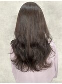 グレージュ/ハイライト/ベージュ/髪質補修カラー