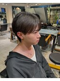 毛流れショート シースルーマッシュ 刈り上げないショート