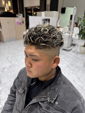 ハーツヘアーズ 五日市店(HEARTS hair's) 刈り上げ　極道パーマ