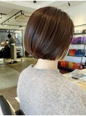 切りっぱなしボブミニボブパーマくびれボブ外ハネボブブリーチ
