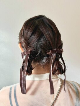 ラ ブランシュ 大宮(La Blanche) 大宮/ワインレッド/マロンベージュ/レイヤー/韓国ヘア