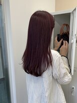 ガーランドウメダ(Garland umeda)&nbsp;【ブリーチなし】ボルドーカラー♪  Sayaka