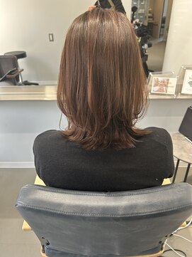 ヴォレ(voler) ミディアムレイヤー/ミルキーブラウン