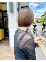 ウェルズグランデ 天理店(Well's GRANDE)&nbsp;コンパクトに魅せる上品ボブ