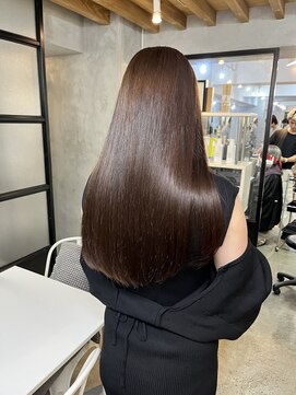 サクラ オモテサンドウ(SAKURA) 美髪矯正でいい女感オーラ出まくりhair