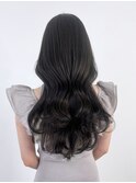 くびれヘア美髪韓国ヘア顔周りレイヤーロング_ba525981