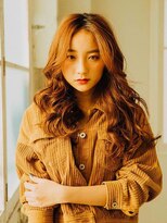 アゲート(Agate) 【錦糸町美容院Agate】ミルクティーアッシュで大人波巻きj