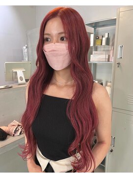 レイ(Lay.) 【スタイリストArisa】ブリーチなしダブルカラーピンクカラー