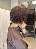 ショートボブ/パーマ/ショートパーマ/