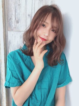 ルーナ(Luna)の写真/髪と頭皮に優しいオーガニックカラーで、艶感のある美髪へ☆ダメージレスで美しい仕上がりに◎