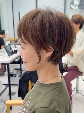 ビューナゴヤ 名駅(VIEW NAGOYA) ショートボブ/暗めカラー/髪質改善/デザインカラー