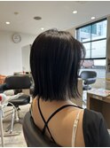 切りっぱなしボブ