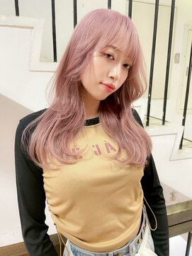 サボ(sabo) 韓国ヘア/顔まわり/デザインカラー/レイヤー/透明感カラー