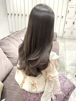 ザック ヴィ(ZACC  vie)&nbsp;★透明感ブルーグレージュ/ロングレイヤー/髪質改善