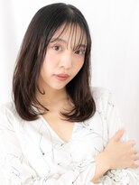 モッズヘア 越谷(mod's hair) シースルーバング黒髪ロングウェットヘア//越谷20代30代40代