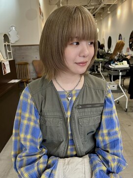 ラック 津田沼(LUCK) クラゲヘアー/顔周りレイヤー/レイヤーボブ/ハッシュカット