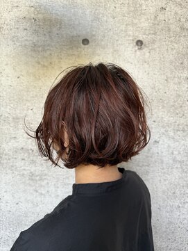 ふんわりミニボブ