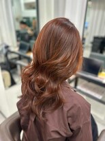 クレット(CLETO)&nbsp;orange color × layer cut
