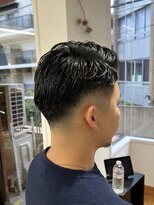 ザデイトウキョウ 表参道 青山(THE DAY TOKYO) MEN’S/サーフカール/刈り上げセンターパート/表参道駅/青山