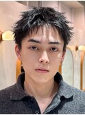 原宿ルーズパーマルーズショートスパイキーショート大人色気ヘア