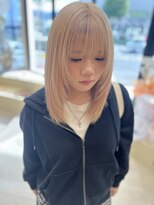 ヘアーザラブズラフズ オーガニカ 北九州(HAIR THE LOVES LAUGHS ORGANICA) ホワイトブロンド