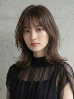 エーヴ&nbsp;周りと差がつく【コーラルピンク × ハッシュボブ】で垢抜け