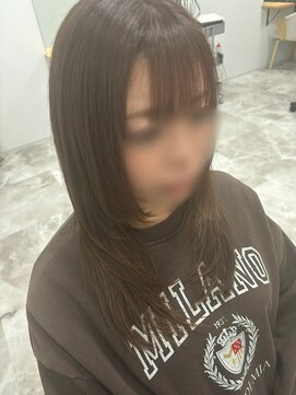 テーラヘアー 高座渋谷店(TELA HAIR) 【後ろにも動きを】ロングハッシュレイヤー