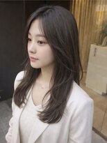 アース 豊橋店(HAIR&MAKE EARTH)&nbsp;透明感ブラウン