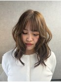 佐賀市/ナチュラル/ピンクカラー/ブラウンカラー/ワインレッド