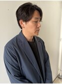 カール感しっかりのニュアンスパーマ