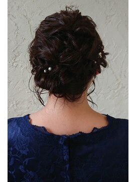 ヘアー アエル(hair AER) 結婚式お呼ばれヘアセット