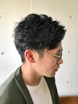 メンズサロン ウエストサイドカットクラブ(Men's West Side Cut Club) wscc ビジネスパーマスタイル