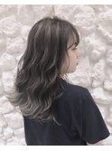 Moana東崎#デジタルパーマ#Nカラー#アッシュ#大人かわいい
