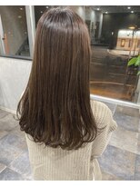 リズム(lysm)&nbsp;ナチュラルベージュ × ロングヘア