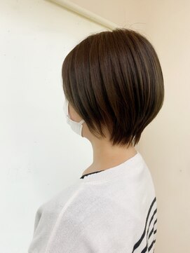 ヘアメイク リーフ 茂原店(HAIRMAKE Leaf) ショートボブ*
