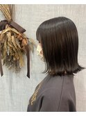 #切りっぱなしボブ