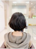 ふんわりエアウェーブ×大人ショート